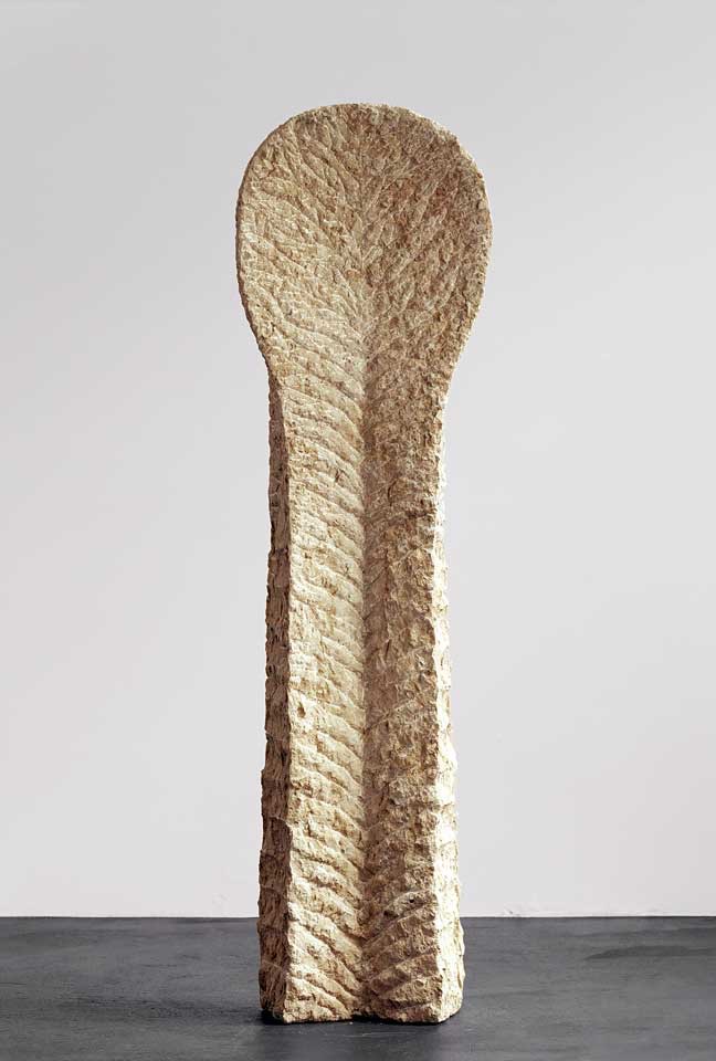 1993. Laufener Kalkstein. 165x46x25cm
